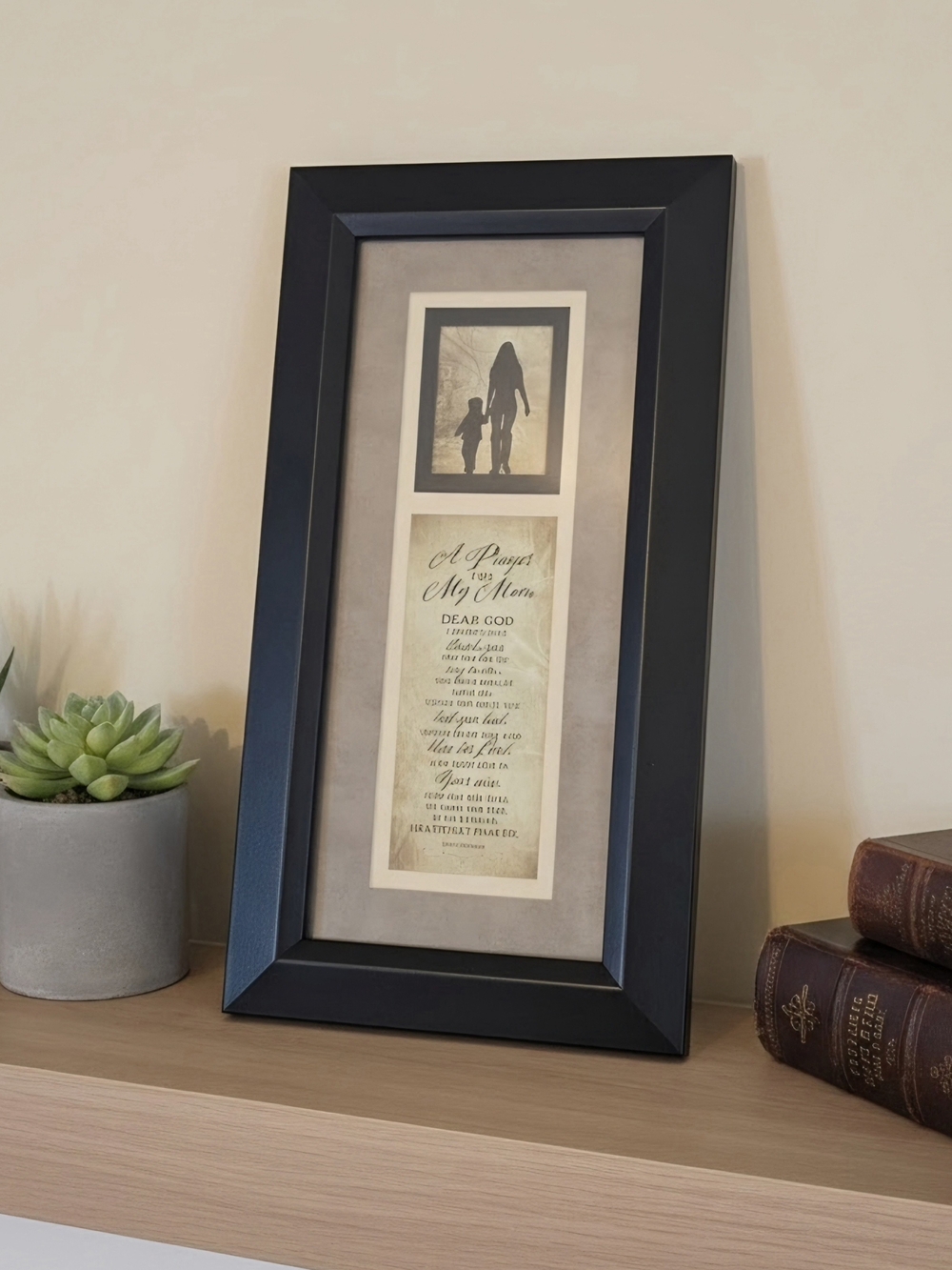 Black Framed "Prayer For My Mom"🙏